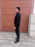 老爺車（LAOYECHE）爸爸裝針織衫男冬季加絨保暖本命年紅色男士毛衣中老年人打底衫 曬單實(shí)拍圖