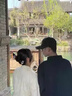 ZMEX唐裝男新中式盤扣長(zhǎng)袖中國(guó)風(fēng)馬褂漢服裝加肥加大碼外套襯衫男 白色五 XL 115-130可穿 曬單實(shí)拍圖