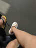 柯奇諾（KQINOKQN）洞洞鞋女夏季外穿新款踩屎感厚底防滑增高法式女款休閑涼拖沙灘鞋 厚底白色 36-37 曬單實(shí)拍圖