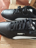 彪馬（PUMA）男鞋女鞋25春新款Turin3運動(dòng)鞋透氣復古低幫德訓鞋休閑鞋 黑色-彪馬白/軟皮/撞色跑道 40.5 260mm/7 曬單實(shí)拍圖