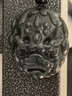 宛玉魂 和田玉饕餮吊墜青玉細料獸頭玉墜饕餮掛件配證書(shū) 曬單實(shí)拍圖
