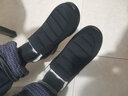 布瑞京老北京布鞋男棉鞋純羊毛冬季保暖爸爸休閑鞋中老年軟底雪地鞋子 黑色 純羊毛B22101 41 曬單實(shí)拍圖