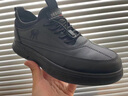 逐升男鞋子男春夏季新款加絨加厚軟底板鞋運動(dòng)休閑皮鞋勞保工作棉鞋 FH-路遙5821黑色-加棉 42 曬單實(shí)拍圖