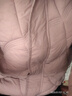 皮爾卡丹（pierre cardin）短款羽絨棉服女秋冬季新款寬松顯瘦面包服立領(lǐng)外套時尚百搭上衣 淺紫色 2XL 【105-118斤】 曬單實拍圖