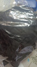 五分褲女膝蓋夏天穿的休閑直筒中褲純棉新款短褲女刺繡簡約高腰松緊休閑a字熱褲顯瘦運(yùn)動牛仔闊腿褲 【黑色】 2XL 建議（115-130）斤 曬單實(shí)拍圖