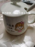 卡西菲kaxifei（KAXIFEI）創(chuàng  )意親子一家人陶瓷杯子帶蓋勺家用馬克杯咖啡牛奶杯可愛(ài)個(gè)性水杯 媽媽水杯掛蓋版 曬單實(shí)拍圖