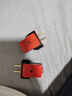 16A/250V純銅插頭大功率兩腳插頭通用工程防爆抗摔家用電源二插頭 T型黑紅【固定】二腳插頭 2個(gè)裝 曬單實(shí)拍圖