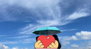 天堂傘雙層防曬防紫外線太陽傘三折疊復古簡約晴雨傘兩用男女 （雙層雙面拼接）麥田 均碼 曬單實拍圖