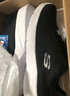 斯凱奇（Skechers）跑步鞋女士運動(dòng)鞋子減震網(wǎng)面輕便厚底休閑黑色網(wǎng)面鞋149690 黑色/白色/BKW 38 曬單實(shí)拍圖