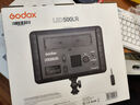 神牛（Godox） LED500LRW/LRC平板燈直播攝影燈主播補光燈商品拍攝柔光燈 LED500單燈 變色版 曬單實(shí)拍圖