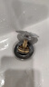 萊爾詩丹（Larsd） 面盆下水器 不銹鋼洗臉盆彈跳去水器 適用陶瓷面盆 玻璃面盆 【有溢水口款】不銹鋼面盆彈跳 曬單實拍圖