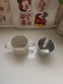 沃德百惠（WORTHBUY）兒童水杯寶寶牛奶杯帶手柄防燙防摔直飲杯不銹鋼家用學(xué)飲杯喝水杯 范范兔：雙耳杯 曬單實(shí)拍圖