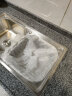卓浴卫浴水槽双槽304不锈钢厨房洗菜盆洗菜池洗碗池 豪华版75*40水槽套装（201加厚） 实拍图