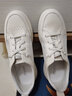 拔佳（Bata）WP休閑鞋女夏商場(chǎng)新款牛皮厚底透氣通勤百搭網(wǎng)面運動(dòng)鞋WRV91BM4 白色 37 曬單實(shí)拍圖