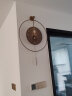 鹏创现代光影简约客厅钟表大气时尚轻奢挂墙时钟北欧餐厅家用创意挂钟 实拍图
