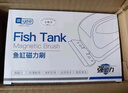 魚缸刷磁力刷玻璃擦雙面清理刷子擦缸器清洗神器清潔工具帶刮藻刀 特強(qiáng)磁中號(hào)（適60-120cm魚缸） 曬單實(shí)拍圖