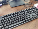 ikbc C108键盘机械键盘cherry轴樱桃键盘电脑办公游戏键盘黑色有线茶轴 实拍图