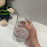 圣蘭迪家用水晶玻璃威士忌酒杯酒吧啤酒杯洋酒杯烈酒杯飲料杯刻花水杯大號300毫升/單只價 曬單實拍圖