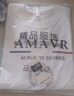 ZMEX短袖t恤男2025新款潮流休閑上衣體恤衫純色打底衫半袖男裝 白色【AMAVR】 M 建議90-115斤 曬單實(shí)拍圖