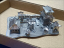 聚仙樓客棧 3D立體金屬建筑拼圖DIY手工制作拼裝模型玩具小擺件 蘇州園林+燈光+工具 曬單實拍圖