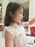戴維貝拉（DAVE＆BELLA）兒童連衣裙夏裝女童網(wǎng)紗裙國風(fēng)童裝寶寶公主裙 曬單實拍圖