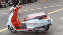 嘉鵬嘉陵工業(yè)布加迪賽戈125cc摩托車(chē)燃油踏板國(guó)四電噴復(fù)古整車(chē)可上牌 二代賽戈米白橙（送原裝尾箱） 曬單實(shí)拍圖