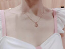 紀(jì)梵哲輕奢四葉草項(xiàng)鏈女士吊墜手鏈七夕情人節(jié)紀(jì)念日生日禮物送女友老婆 玫瑰金色四葉草項(xiàng)鏈 玫瑰花禮盒裝 曬單實(shí)拍圖