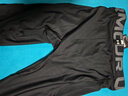 安德瑪（UNDERARMOUR）HeatGear Armour男子緊身褲1361586 黑色001 L 曬單實(shí)拍圖