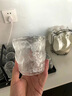 格娜斯（CRISTALGLASS） 日式冰川紋玻璃杯子家用客廳喝水杯待客綠茶杯套裝水晶杯水具 灰色冰川杯矮款6只+黑色杯架+托盤(pán)+水壺 曬單實(shí)拍圖