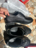 奥康（Aokang）官方女鞋 英伦风皮鞋牛皮黑色粗跟复古系带中跟单鞋子黑37码 晒单实拍图