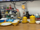永豐源（auratic）先生瓷新宮廷瓷  陶瓷琺瑯彩餐具散件DIY 金色碗盤碟 安全包裝 270mm平盤【8.1寸】 曬單實拍圖