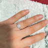 周六福鉆戒女求婚KGDB021041【共52分】20分I-J/SI主鉆13號(hào)生日禮物 曬單實(shí)拍圖