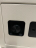 得力保险柜 办公家用指纹密码保管箱小型入墙入柜私密箱隐藏保密柜 可固定安装 25cm玉白 实拍图