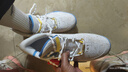 李寧（LI-NING）韋德幻影6籃球場地鞋男子2024冬季新款競技籃球鞋 標(biāo)準(zhǔn)白/南極灰-10 44 (280mm) 曬單實(shí)拍圖