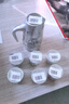 傾城銀樓銀質(zhì)酒具999足銀酒杯手工雕刻禮品節(jié)日送長輩 父親節(jié)禮物 家和萬事興（1壺+6杯）=390克 曬單實(shí)拍圖