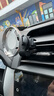 TORLE適用Magsafe車(chē)載支架蘋(píng)果磁吸無(wú)線(xiàn)充電器固定器導航支架 銀色金屬全包款+出風(fēng)口夾子 曬單實(shí)拍圖
