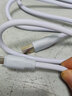 昊微 安卓數據線(xiàn)6A快充120W閃充MicroUSB/Type-C適用華為榮耀小米VIVOY51s三星OPPO魅族手機加粗充電線(xiàn) 安卓階梯款【藍色】1條裝 (1.0米)加粗閃充不傷機 曬單實(shí)拍圖