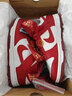 耐克耐克AJ婚鞋dunk紅色秀禾婚鞋女男中式婚禮送老婆送閨蜜新婚禮物 喜上眉稍DUNK 【正紅】正碼正拍 36 【可定制文字】 曬單實(shí)拍圖