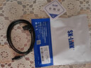 SK-LINK 高速SATA3.0硬盤數(shù)據(jù)連接線 外接機(jī)械固態(tài)硬盤光驅(qū)串口線電源雙通道轉(zhuǎn)換線 直頭轉(zhuǎn)彎頭0.5米 曬單實(shí)拍圖