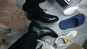 卡帝樂(lè )鱷魚(yú)男鞋商務(wù)正裝真皮男士皮鞋透氣系帶上班工作結婚新郎鞋尖頭皮鞋男 黑色 38537款 42 曬單實(shí)拍圖