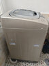 奧克斯（AUX）10公斤波輪洗衣機全自動(dòng)家用聯(lián)保大容量賓館商用洗衣機HB100Q100-AJ1598AS 香檳金 曬單實(shí)拍圖