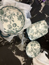聲希碗盤餐具法式復(fù)古風(fēng)餐具整套碗盤碗碟碗筷套裝碗套裝喬遷之喜 6人食配湯碗 31件套 【禮盒包裝 破損包賠】配置見圖2 曬單實(shí)拍圖