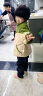 齐齐熊儿童摇粒绒外套男童秋装上衣宝宝加绒衣服2023 山系绿 110cm 晒单实拍图