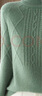 恒源祥100羊毛衫女半高領(lǐng)加厚2026秋冬羊毛衫新款寬松純色百搭打底衫 豆綠色 均碼 80-145斤可穿 曬單實(shí)拍圖
