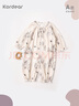 Kordear嬰兒衣服春季寶寶中開(kāi)連體衣印花長(cháng)袖純棉哈衣爬服 森林游樂(lè )記 1件連體衣 80cm 曬單實(shí)拍圖