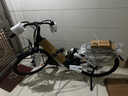 鳳凰（Phoenix）電助力自行車內(nèi)置式可提鋰電池電動車輕便鋁合金通勤電動自行車 8速/油碟/力矩傳感/26寸/黑色 鋰電48V20AH 曬單實拍圖