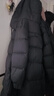 秋水伊人保暖中長款連帽羽絨服冬季新款女裝高級洋氣外套 黑色 XL 曬單實(shí)拍圖