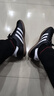 adidas「T頭鞋」STADT經(jīng)典時尚薄底運動板鞋男女阿迪達斯三葉草   黑色/白色/金色(女生買小半碼)   47 曬單實拍圖