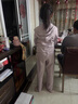 笛莎（DEESHA）童裝女童套裝2025秋裝新款寬松休閑運動服兩件套女寶寶外出服 淺紫 150 曬單實拍圖