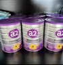 a2奶粉紫白金A2+DHA+乳源OPO幼兒配方奶粉3段(1歲+) 900g【送禮品】 曬單實(shí)拍圖